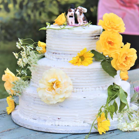 Chocolate Vegan Wedding Cake - Recipe photo by veryveganval