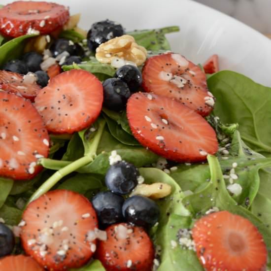 Strawberry Spinach Salad - Recipe photo by thisdelicioushouse