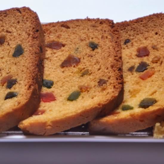 Eggless Tutti Frutti Cake - Recipe photo by culinaryshades
