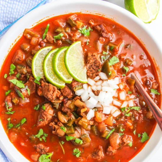 Instant Pot Chili con Carne - Recipe photo by TheBetteredBlondie