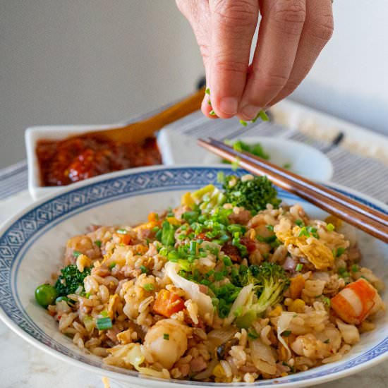 Chinese Style Shrimp Fried Rice - Recipe photo by SevenSpiceLife