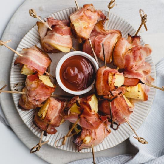 Bacon Pineapple Bites - Recipe photo by WholesomeCook