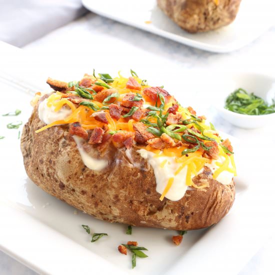 Perfect Fluffy Baked Potato - Recipe photo by todays delight
