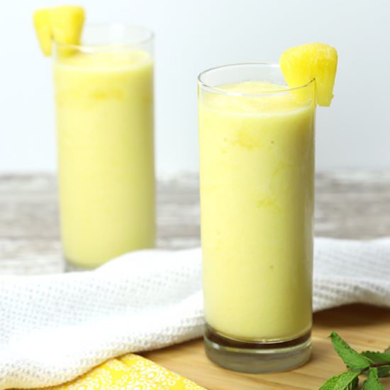 Pineapple Rum Slush - Recipe photo by TheToastyKitchen