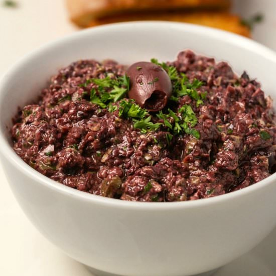 Olive Tapenade - Recipe photo by lovingitvegan