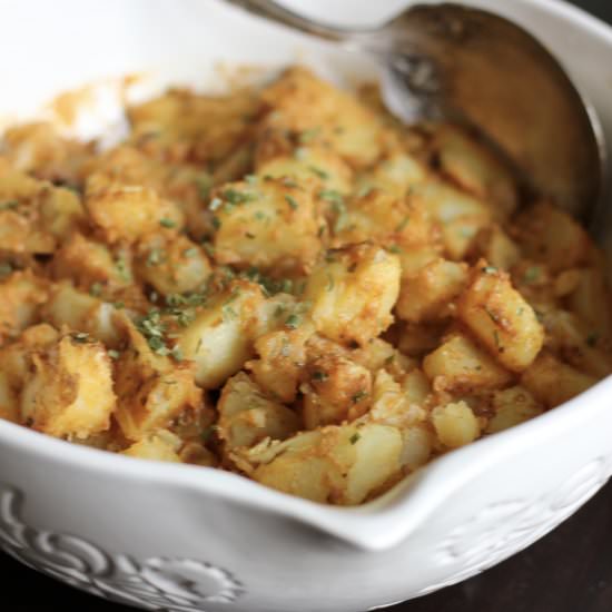 Diabo Potato Salad - Recipe photo by junkfoodkids
