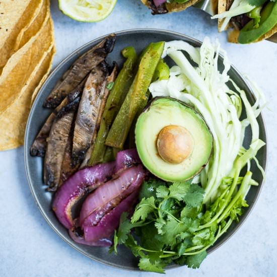 Grilled Vegan Tacos - Recipe photo by EverydayMaven