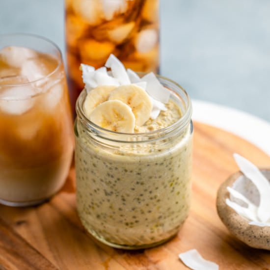 Thai Tea Overnight Oats - Recipe photo by from my bowl