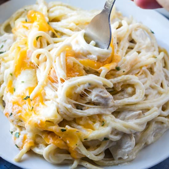 Easy Chicken Tetrazzini - Recipe photo by familyfreshmeals