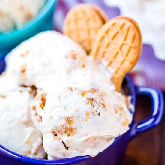 Nutter Butter Ice Cream - Recipe photo by julieseatsandtreats