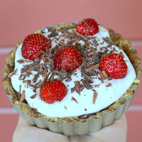 Nutella Summer Tart - Recipe photo by 5 star cookies