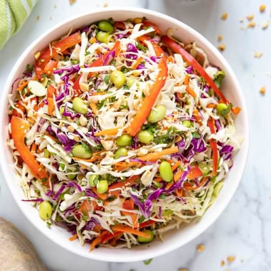 Asian Slaw - Recipe photo by Lemon blossoms