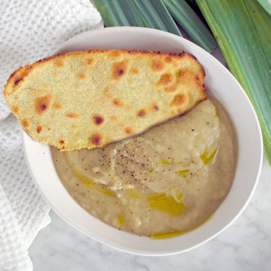 Leek & Potato Soup - Recipe photo by amysavagenutrition