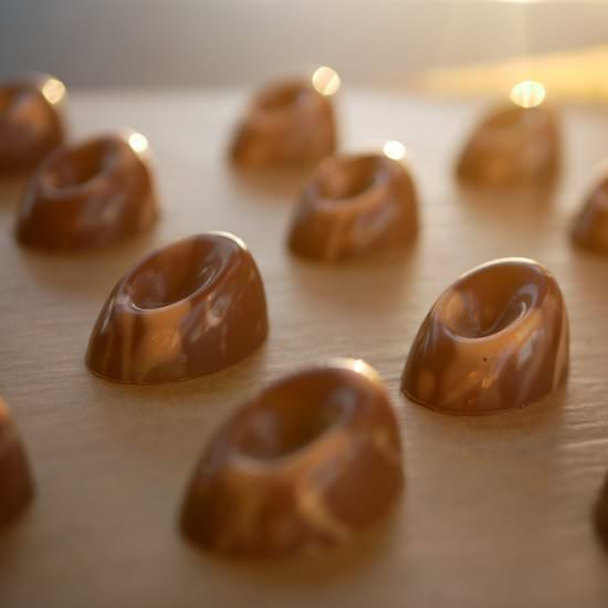 Chocolate Passion Fruit Pralines - Recipe photo by Cake Lab
