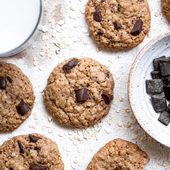 Brown Butter Oatmeal Cookies - Recipe photo by foodfaithfitness