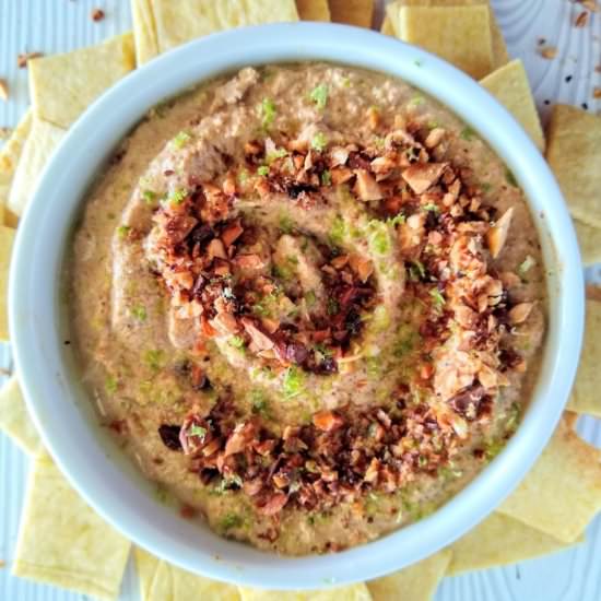 Almond Jalepeno & Lime Dip - Recipe photo by scratchtobasics