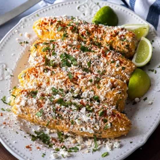 Elote Recipe - Recipe photo by SundaySupper