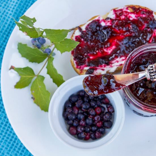 Montana Mountain Berry Jam - Recipe photo by HIldaskitchenblog