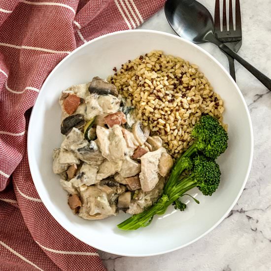 Quick Chicken Stroganoff - Recipe photo by annabels kitchen