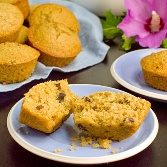 Honey Raisin Oat Bran Muffins - Recipe photo by Share The Recipe