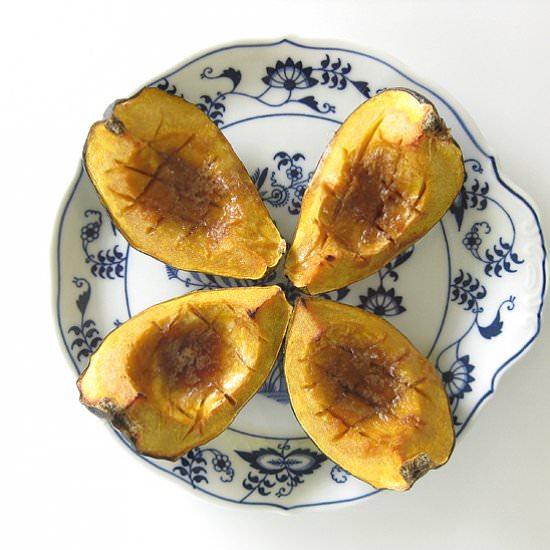 Baked Acorn Squash - Recipe photo by delightfulrepast