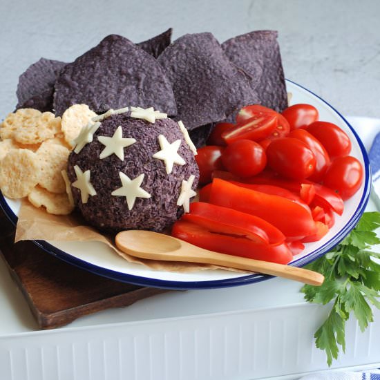 Star Spangled Cheese Ball - Recipe photo by fleurdelectable