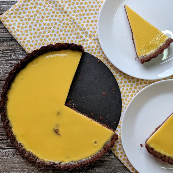 Custard Tart - Recipe photo by Bakes and Blunders