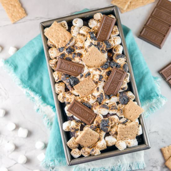 S'mores Quick Bread - Recipe photo by bunsenburnerbakery