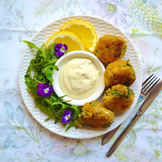 Quinoa Burgers - Recipe photo by gerifood