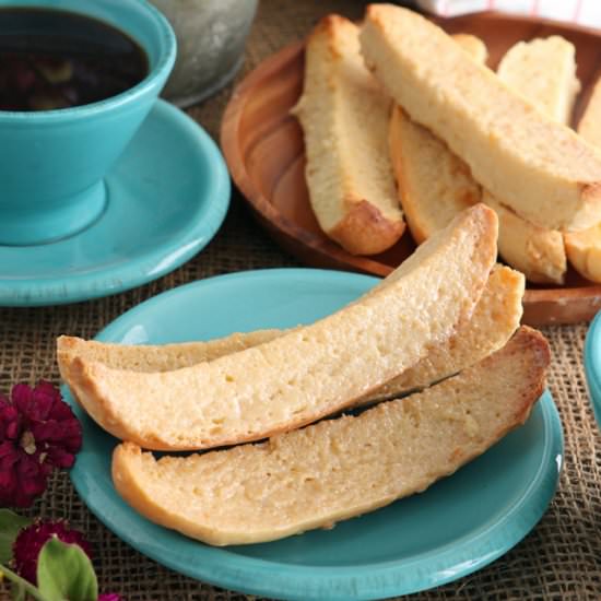Biscocho with Condensed Milk - Recipe photo by foxy folksy