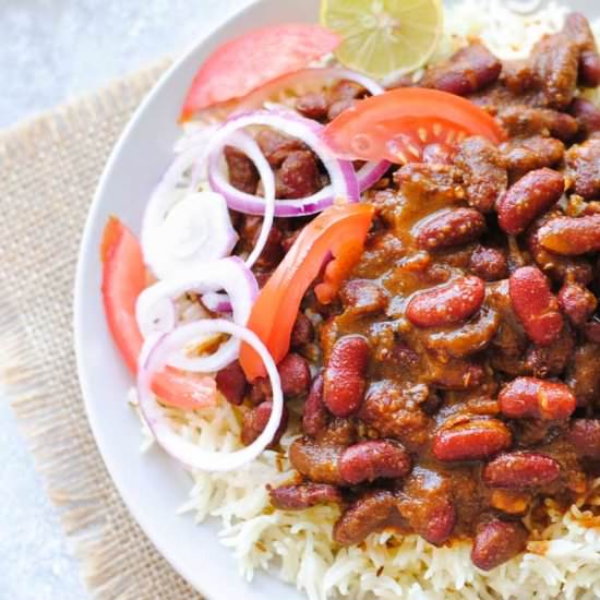Kidney Beans Curry - Recipe photo by Indian Ambrosia