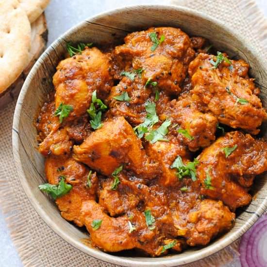 Achari Chicken - Recipe photo by Indian Ambrosia