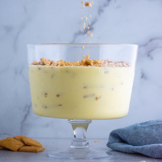 Southern Vegan Banana Pudding - Recipe photo by thehangrychickpea