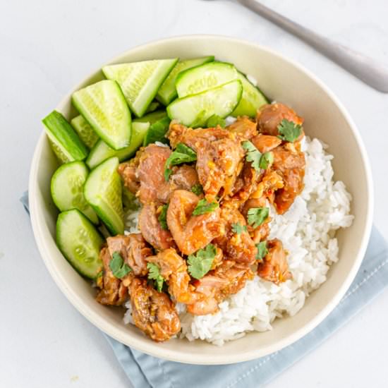 Vietnamese Lemongrass Chicken - Recipe photo by Priyanka DK