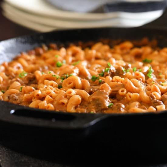 Homemade Hamburger Helper - Recipe photo by DailyAppetite