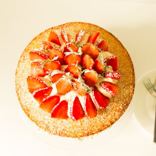Victoria Sponge Cake - Recipe photo by celebratingflavors