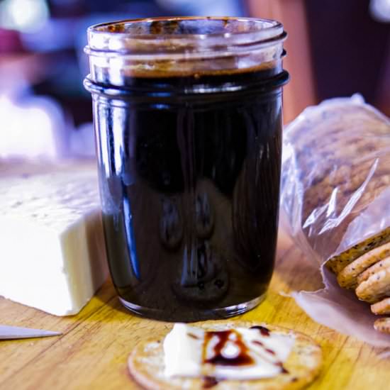Balsamic Vinegar Glaze - Recipe photo by HIldaskitchenblog