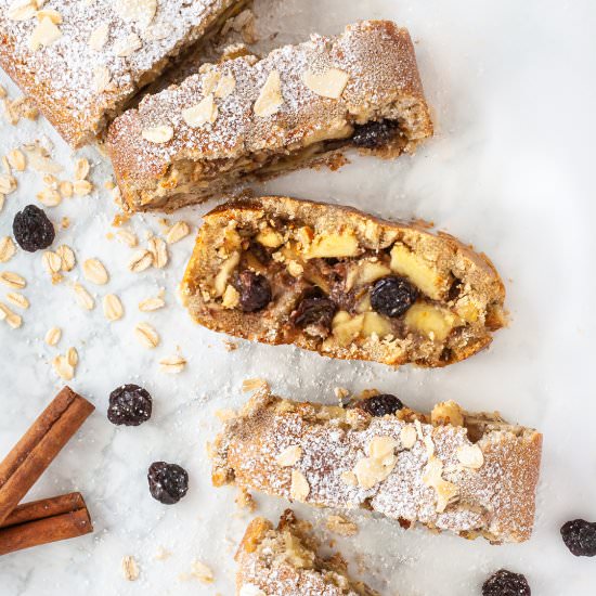 Gluten Free Apple Strudel - Recipe photo by foodaciously