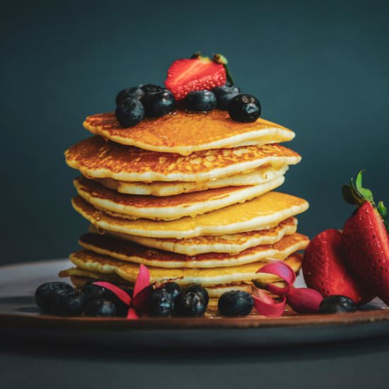 Perfect Vegan Pancakes - Recipe photo by crystalsrecipes