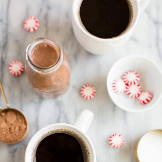 Peppermint Mocha Creamer - Recipe photo by Layne Henderson