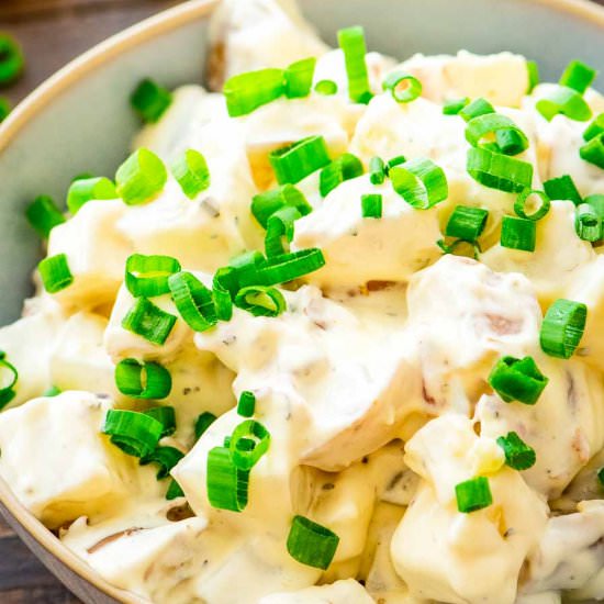 Bacon Ranch Potato Salad - Recipe photo by julieseatsandtreats