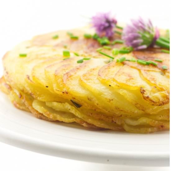Potatoes Anna - Recipe photo by Savorthebest