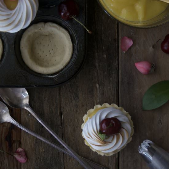 MINI LEMON MERINGUE PIES - Recipe photo by pattyscake