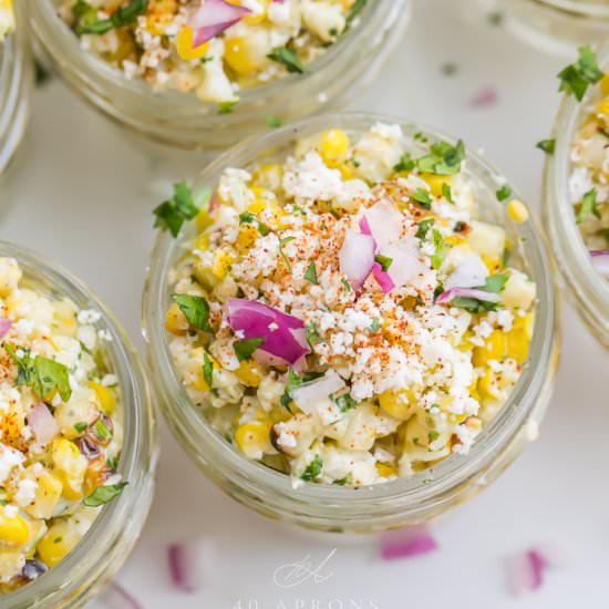 Mexican Street Corn Salad(Esquites) - Recipe photo by 40aprons