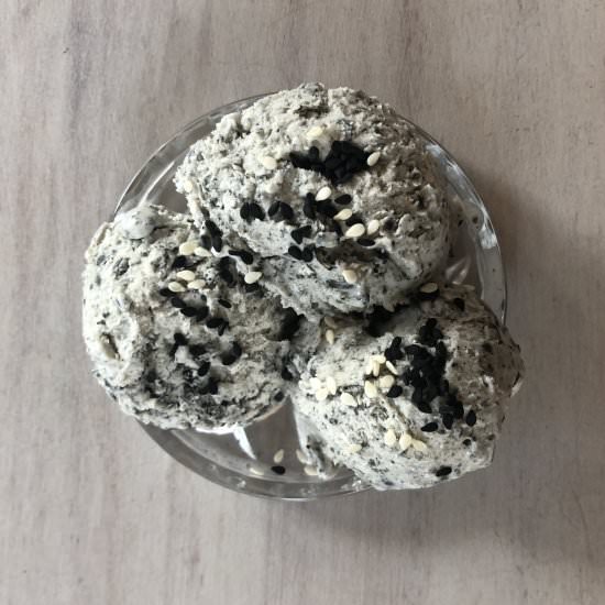 Black Sesame Ice Cream - Recipe photo by arianas