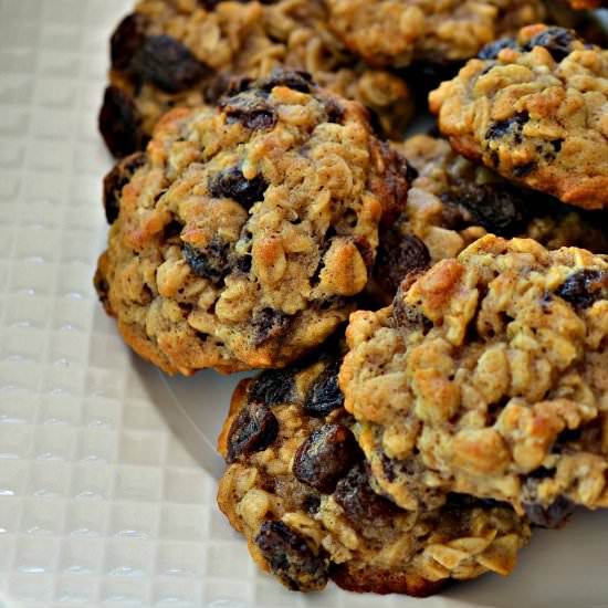 Oatmeal Raisin Cookies - Recipe photo by Small Town Woman