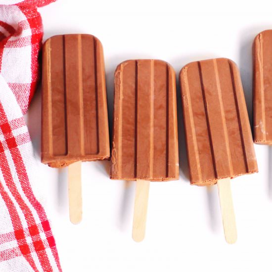 Vegan fudgesicles - Recipe photo by Rhubarbarians