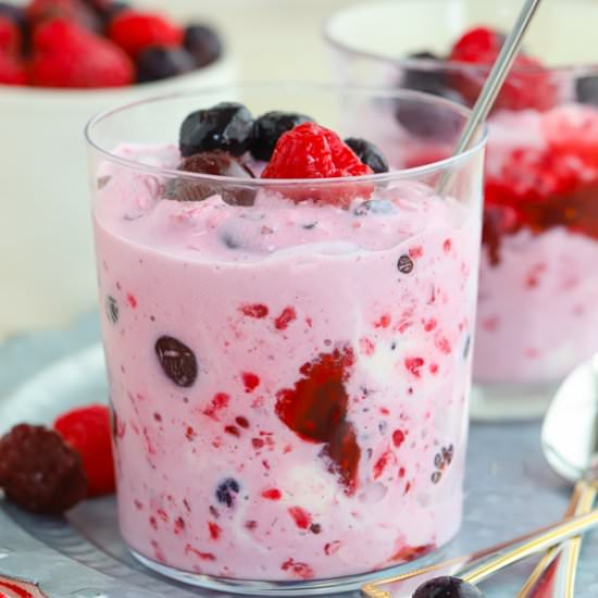 Berries & Cream - Recipe photo by Celebrating Sweets