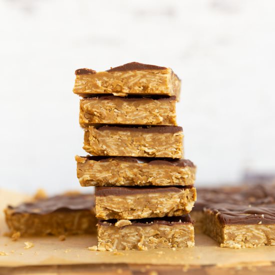 No Bake Sunbutter Granola Bars - Recipe photo by richa