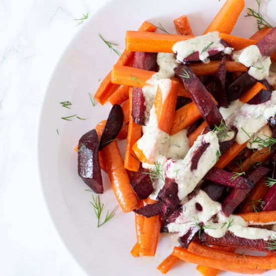 Roasted Beets & Carrots - Recipe photo by LauraY